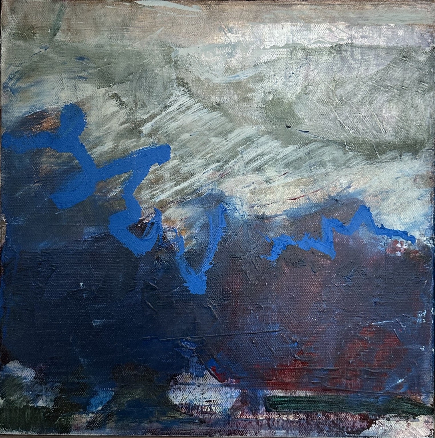 Taking Cobalt for a Walk by Diana Lucas